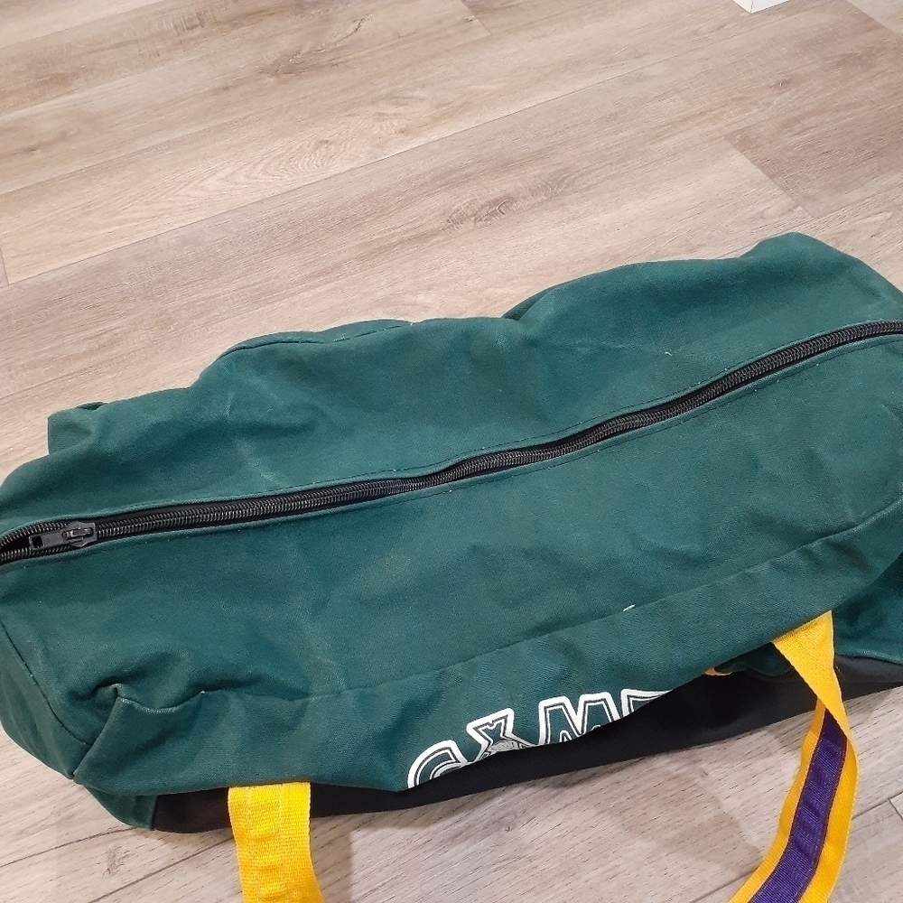 Retro Camp Muskoka Cottagecore Canvas Dufflebag - Picture 5 of 10